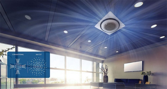 Кассетная сплит-система Samsung AC120MN4PKH/EU/AC120MXADKH/EU Кассетная сплит-система Samsung AC120MN4PKH/EU/AC120MXADKH/EU