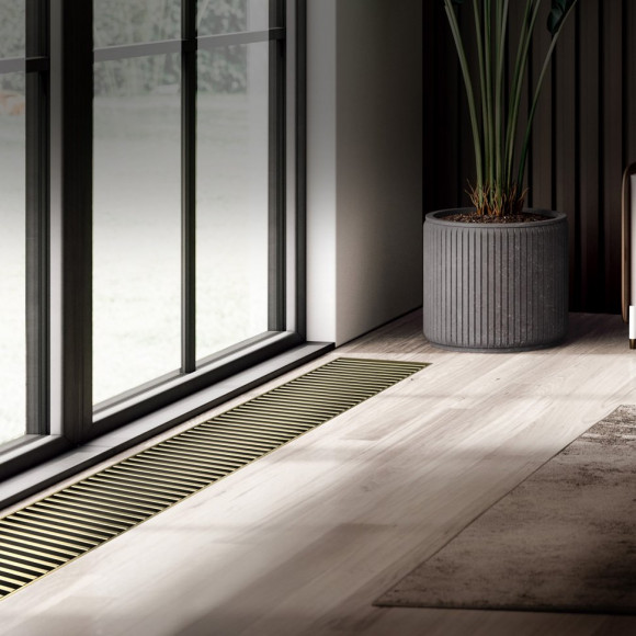 Внутрипольный конвектор Royal Thermo Atrium Turbo 190/300/1200-DG-U-AU Внутрипольный конвектор Royal Thermo Atrium Turbo 190/300/1200-DG-U-AU