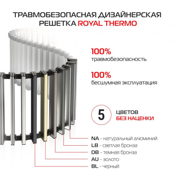 Внутрипольный конвектор Royal Thermo Atrium Turbo 190/300/2200-DG-U-AU Внутрипольный конвектор Royal Thermo Atrium Turbo 190/300/2200-DG-U-AU