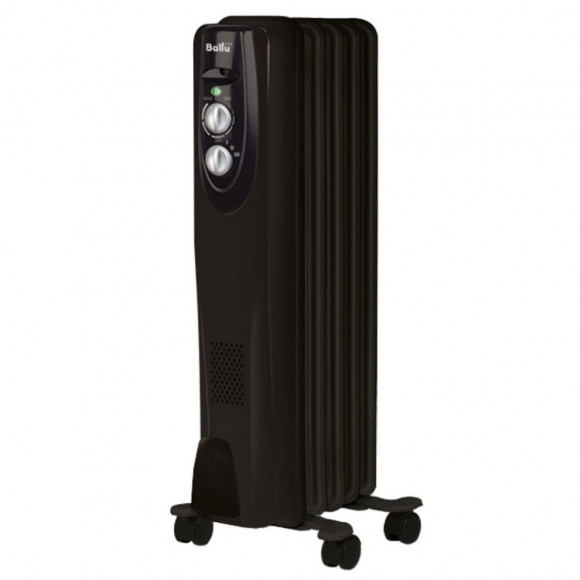 Масляный радиатор Ballu BOH/CL-05BRN Classic Black 5 секций Масляный радиатор Ballu BOH/CL-05BRN Classic Black 5 секций