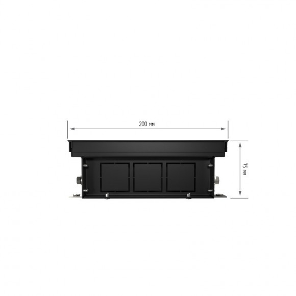 Внутрипольный конвектор Royal Thermo Atrium 75/200/2800-DG-U-NA Внутрипольный конвектор Royal Thermo Atrium 75/200/2800-DG-U-NA
