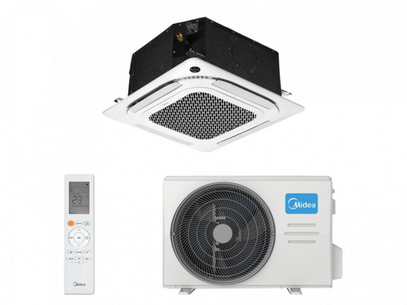 Кассетная сплит-система Midea MCA4U-12HRFNX-Q(GA)/MOX230-12HFN8-Q(GA)/T-MBQ4-03AWD Кассетная сплит-система Midea MCA4U-12HRFNX-Q(GA)/MOX230-12HFN8-Q(GA)/T-MBQ4-03AWD