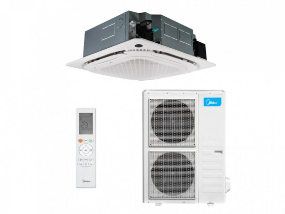 Кассетная сплит-система Midea MCD1-48HRN1-R/MOU-48HN1-LRR/T-MBQ4-04A1 Кассетная сплит-система Midea MCD1-48HRN1-R/MOU-48HN1-LRR/T-MBQ4-04A1