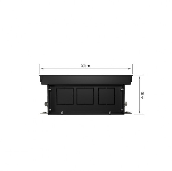 Внутрипольный конвектор Royal Thermo Atrium 90/200/1700-DG-U-BL Внутрипольный конвектор Royal Thermo Atrium 90/200/1700-DG-U-BL