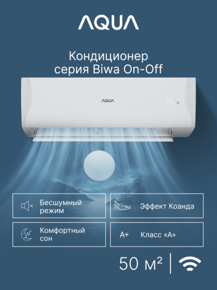 Сплит-система Aqua AQI-50FIS1/R3-W(IN)/AQI-50FIS1/R3(OUT) Towada Inverter White Сплит-система Aqua AQI-50FIS1/R3-W(IN)/AQI-50FIS1/R3(OUT) Towada Inverter White